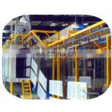 Automatic powder coating booth for aluminium profiles 80