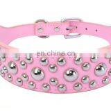 Chic Mushroom Shaped Rivet Pet Collar Leash Training Dog Pulling Rope Pet Neck Chain Pet Supplies thumbnail-5