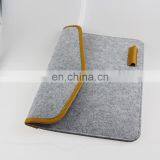 Wholesale Big Size Fabric Sleeve Soft Laptop Grey Felt Bag thumbnail-6