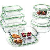 Round Borosilicate Glass Food Container Micro Wave Safe Meal Container thumbnail-5