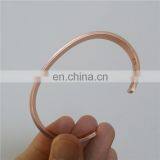 Blanks Copper Bracelet Health Benefits Magnetic Pure Copper Bangle thumbnail-5