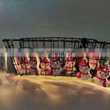 Hot Sale Battery Operated Metal Snowman String Fairy Light