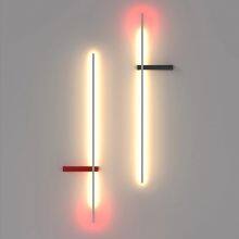 Wall Lamp Bedroom Modern Minimalist Creative Net Red Living Room TV Background Strip Wandlamp Bedside Novelty Lighting