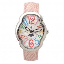 stainless steel fashion  lady watch multi-function women watches
