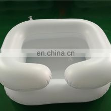 Factory Direct Sale Inflatable PVC Portable Shampoo Basin for Home and Hospital Use
