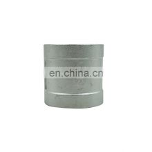 pipe fitting stainless steel malleable cast iron ss 304 316L female thread bsp socket banded coupling