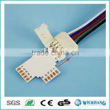 15cm Extend Cable 12mm 5pin RGBW Two Clip Solderless Connector for SMD 5050 RGB LED Strip Light thumbnail-3