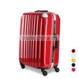 Aluminium Hardshell Abs+pc Trolley Case / Polycarbonate Luggage