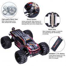 1:10 Scale Remote Control Car Truck, 80+ KM/H High Speed RTR RC Truck, 2.4GHZ Radio Controlled Electric RC Car, 4WD 4x4 Off Road Monster Truck for Adults, IPX7 Waterproof Racing Vehicle Truck thumbnail-5