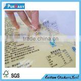 Custom Self Adhesive Waterproof Vinyl Stickers thumbnail-1