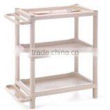 Callia Plastic Storage Rack/3 or 4 Layer Plastic Rack/household Plastic Items thumbnail-3