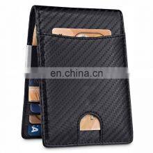 2021 Hot Selling Minimalist Slim Rfid Genuine Leather Wallet Genuine thumbnail-4