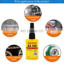 Loctites AA 326 Acrylic Structural Adhesive One Component Yellow Super Glue Magnetic Steel Adhesive for Magnet Metal Glass 326 thumbnail-4