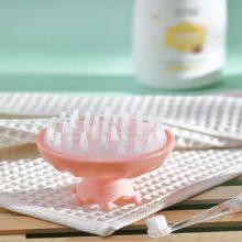 Wholesale Newborn Bath Shampoo Brush Silicone to Remove the Hair Dirt Magic Factory thumbnail-4