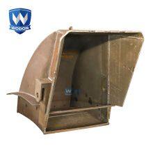 Wear Resistant Steel Plate Hardfacing Chrome Carbide Overlay Chute/Hopper Liner in Cement thumbnail-5