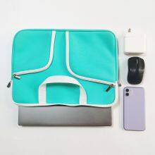 Portable Business Travelling Bags 13 14 15 Inch Neoprene Laptop Case Sleeves thumbnail-2