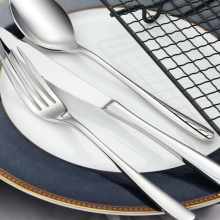 Stainless Steel Full Series Flatware- Knife, Fork, Spoon, Ladle, and Serving Items thumbnail-2