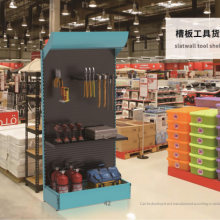 Heavy Duty Double-Sided Metal Gondola Shelving for Supermarket Retail Store Equipment Display System and Grocery Shop Storage Racks