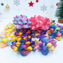 Gradient Star Gift Bows Manufacturer - Custom Ribbon Pull Bows thumbnail-3