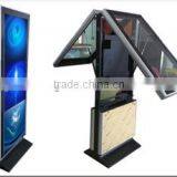 Double Sided 32inch ~ 65inch Free Standing Android Internet Media Player / Advertisement Digital Signage Media Player thumbnail-1