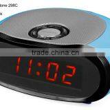 Promotional Gifts Stylish Blue Pebble Shape Alarm Clock Radio thumbnail-2