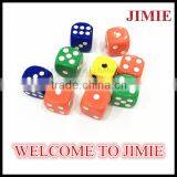 15mm Plastic Normal Dot Dice Different Colored thumbnail-2