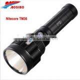 LED work flashlight 1800 lumen Nitecore TM36 LUMINUS SBT 70 LED tm36 1800 Lumens Flashlight tm36 led flashlight TR-008 led light