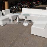Pure White Fabric Sectional Sofa Set XYN430 thumbnail-2