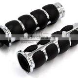 HB-022 22mm 7/8'' Black Chopper Motorcycle Handlebar thumbnail-3