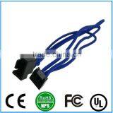 3 Pin to 3pin ATX Extension With Cotton or Nylon Net Cable for Vedio Card thumbnail-1