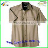High Quality 100% Cotton Work Shirts Wholesale thumbnail-1