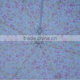 Flower Full Painting Straight Umbrella Both Use in Sun and Rain thumbnail-3