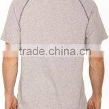 OEM Men's Comfortable Cotton Grey Heather Crew Neck Sleep Shirt Sleepwear M thumbnail-2