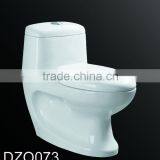 DZO073 High Quality Washdown Ceramic One-piece Toilet