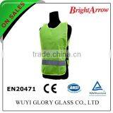 100% Polyester EN 20471 Safety Reflective Girl's Reflecting Security Vest for Usa From China thumbnail-1