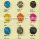 Iron mesh beads