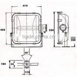 1000w Sodium Metal Halide Lamp Outdoor Waterproof Flood Light thumbnail-2
