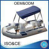 Hot Sale RIB Inflatable Boat With Canopies thumbnail-2