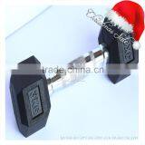 Equipment Fitness Cheap Price Wholese Rubber Coated Stainless Steel Dumbbell Set for Male Bodybuilding Use Popular Color thumbnail-6