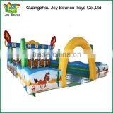 2016 Fun Inflatable Derby Pony Horse Game for Sale thumbnail-1