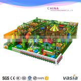 Hot Sale top quality kids jungle theme big indoor playground with shooter area
