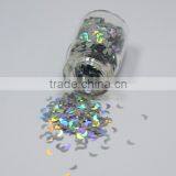 3mm Laser Silver Moon Sequins