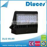 24w Ip65 Black Aluminum External Outdoor Led Light Wall Luminaires
