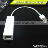 Vision Premium White USB2.0 10/100m Ethernet Adapter for Mac thumbnail-3