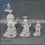 Popular Flat Shape Ceramic Western Angels Figurines With Star thumbnail-4