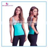 supplex/spandex womens dry fit custom sports tank top