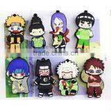 The Factory Manufacture High Quality Cartoon Design Silicone USB Flash Driver for Naruto thumbnail-1