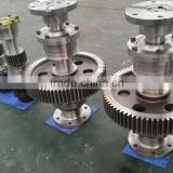 Forging 4140 Alloy Steel gear output shaft Gear output axis Gear pinion Gear tailshaft