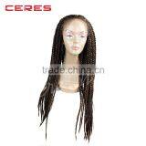 2016 Fashional Lace Front Braided Wig Afro American Kinky Twist Braided Lace Wig thumbnail-2