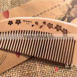 Personalized Hair Comb Wholesale, Custom Curve Handle Hot Pocket Comb thumbnail-2